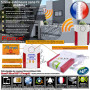 MD-334R Sirène Autonome 868MHz Système Maison Fil Sécurité Protection Connecté Alerte Sans Capteur Appartement SmartPhone MD-334