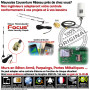 WiFi Sans-Fil Pose Système Surv Caméra Installation Installateur GSM Ethernet Devis Alarme TCP-IP Professionnel Surveillance Vid