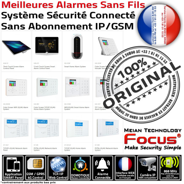 Maison Alarmes GSM IP Sans Filaire IP2 Anti-Intrusion Comparer Couloir Abonnement Orion Saturn SHBi, ICE-Bi Orion ADSL Fournisse