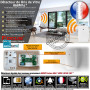MD-343R Détection Bris de vitre Connectée IP Alarme Meian Glace Sonde Sons Avertisseur Centrale éclat 4G Vibrations Détecteur FO