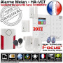 F2 ORIGINAL Meian HA-VGT Sirène Mouvement Capteur Appartement Connecté Magnétique Ouverture FOCUS Sécurité Système Alarme Détect