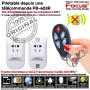 Prise GSM IP Application Mobile MHz domotique 433 vos à appareils Cambriolage Protection électriques connectée Sécurité prise PL