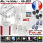 Maison 4 Système Meian ST-VGT piècesSystème Présence Chambres Alarme Capteur ORIGINAL Connecté Salons GSM Protection Pièces Port