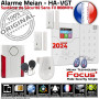 Studio PACK FOCUS ST-VGT Dépôt Capteur Portes Cave Grange Alarme Infrarouge Protection Présence Meian Centrale Fenêtres Connecté