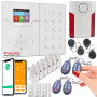 Box S PACK FOCUS ST-VGT 2G Sécurité Connecté Surveillance Ethernet Alarme Système Stockage sans de 868MHz abonnement Sans-Fil TC