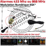 Alarme Connectée ST-VGT TCP/GSM Dépôt Cave ORIGINAL Réseau GSM Commerce Grange 2G Meian 4G WEB Centrale SmartPhone Sirène 3G Int